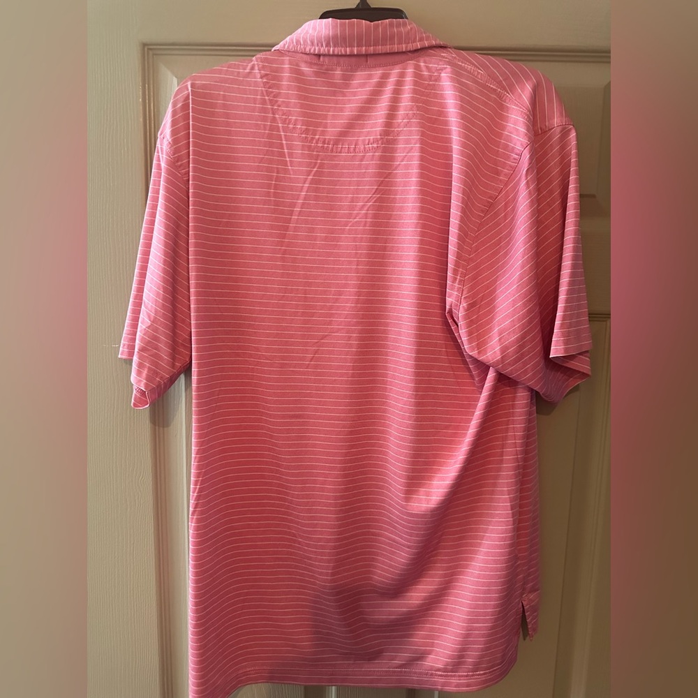 Pink Performance Golf Polo - Picture 2 of 2